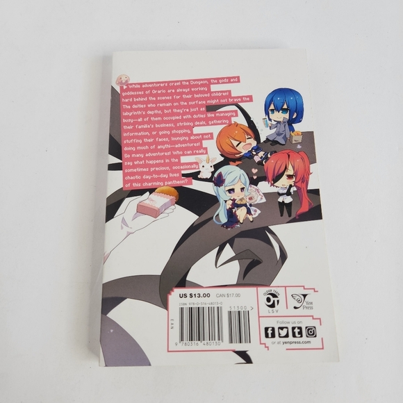 Is It Wrong to Try to Pick Up Girls in a Dungeon? Manga Book Days of Goddess - Picture 4 of 4